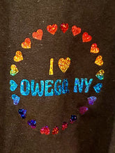 Load image into Gallery viewer, I Love Owego, New York Long Sleeve Tee Shirt
