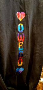 I Love Owego, New York Long Sleeve Tee Shirt