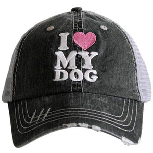 I Love My Dog Hat